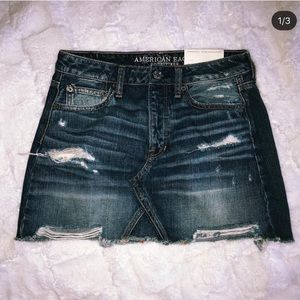 American Eagle jean skirt